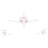 Ouch! Glow Stickers Strass Visage phosphorescent Glow Jewelry